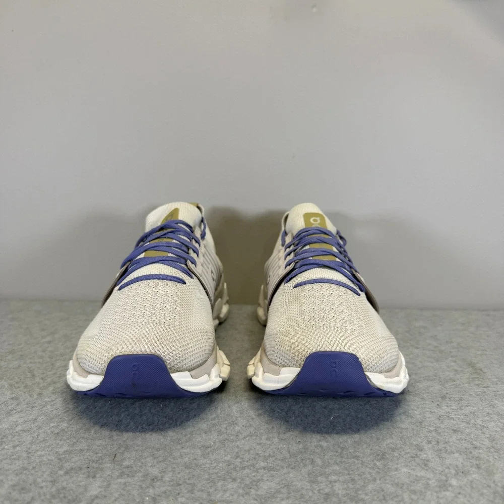 On Running Cloudswift Womens Shoes Size 9 White Purple Low Top Athletic Sneakers